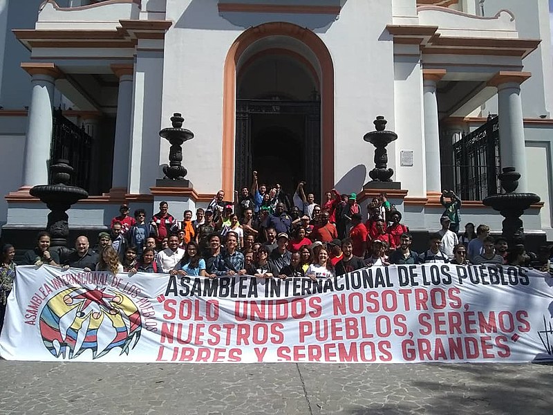 Integrantes da Brigada Internacionalista Che Guevara estão na Venezuela para participar de uma série de atividades de solidariedade