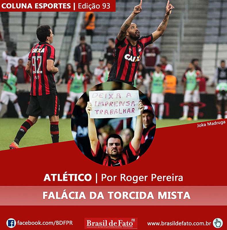Roger é colunista esportivo do Brasil de Fato PR
