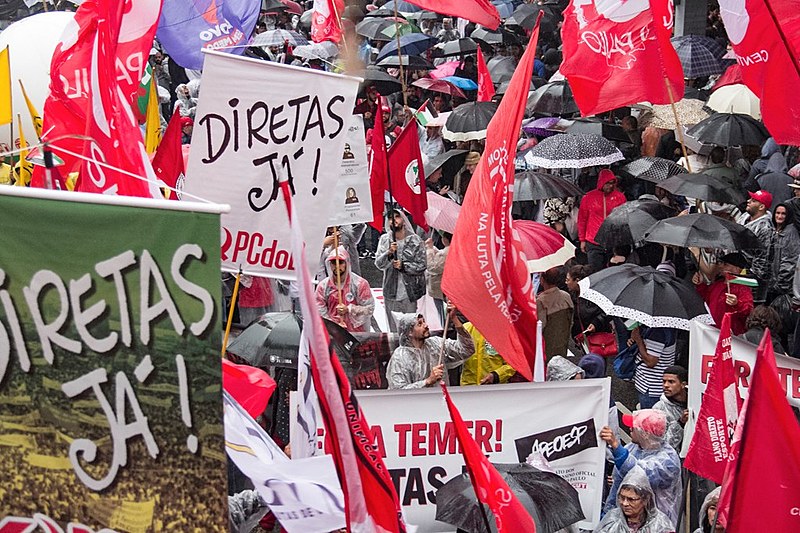 Manifestação em São Paulo, na região da Avenida Paulista, reuniu cerca de 20 mil pessoas