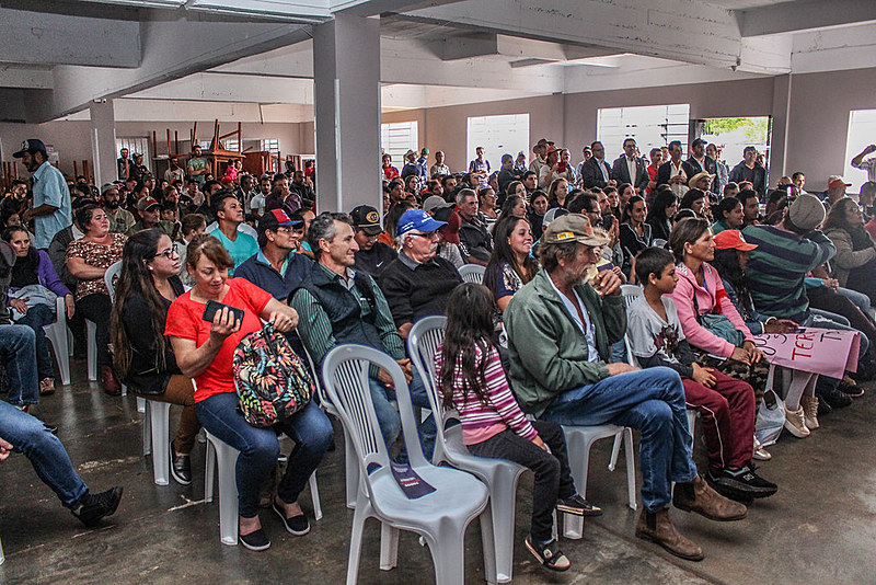 A regularização fundiária das comunidades foi tema de uma audiência pública realizada nesta sexta-feira (17), no município de Clevelândia