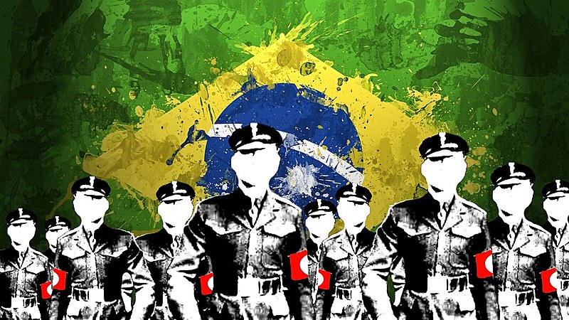 “Você sabe qual era o lema de Hitler na Alemanha nazista? 'Alemanha acima de tudo'. Igual a este aqui: 'Brasil acima de tudo'”