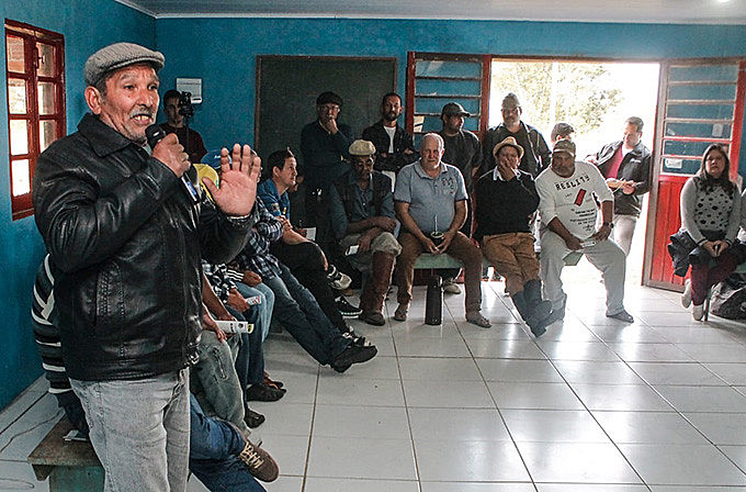 Audiência solicitada pelas cooperativas de produção de leite da região de Candiota (RS) foi realizada na sede do Assentamento Santa Marta