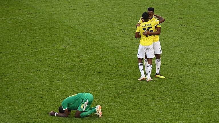 Nesta quinta-feira (28), a Colômbia eliminou Senegal, do técnico Aliou Cissé, e comemorou a classificação
