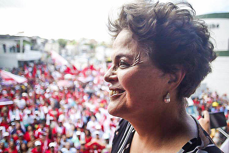 Ex-presidenta participou da caravana de Lula que percorre o Nordeste até dia 5 de setembro.