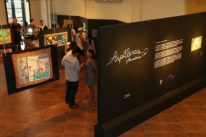 Exposição Arpilleras Amazônicas: Costurando a luta por direitos