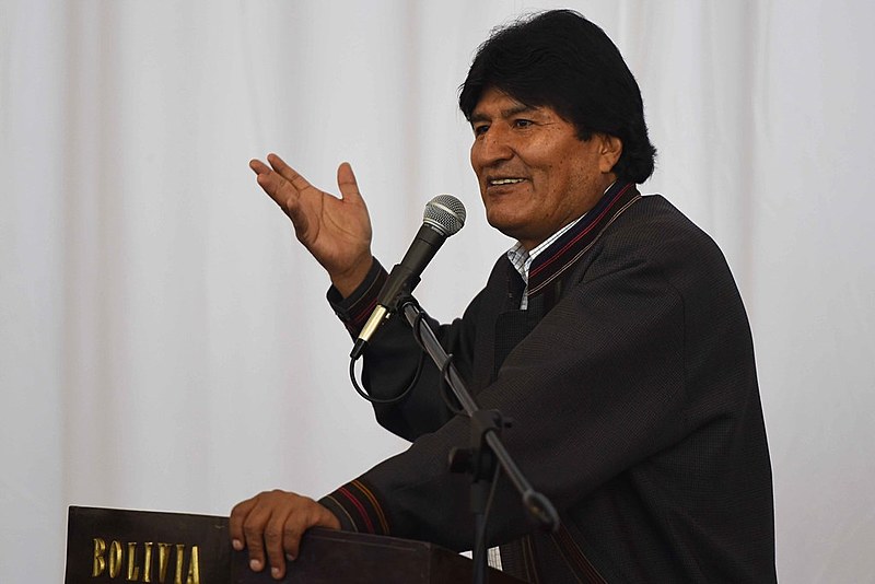 Atual presidente da Bolívia Evo Morales concorre a reeleição este ano.