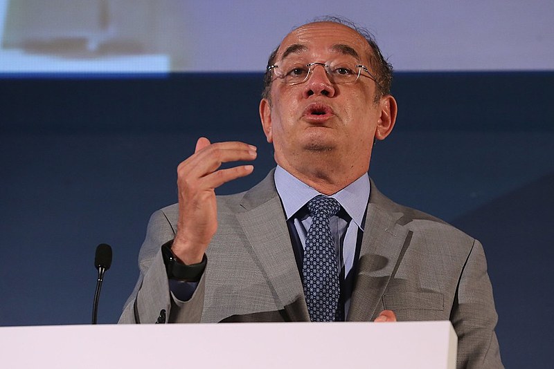 Gilmar Mendes, ministro do Supremo Tribunal Federal e presidente do Tribunal Superior Eleitoral