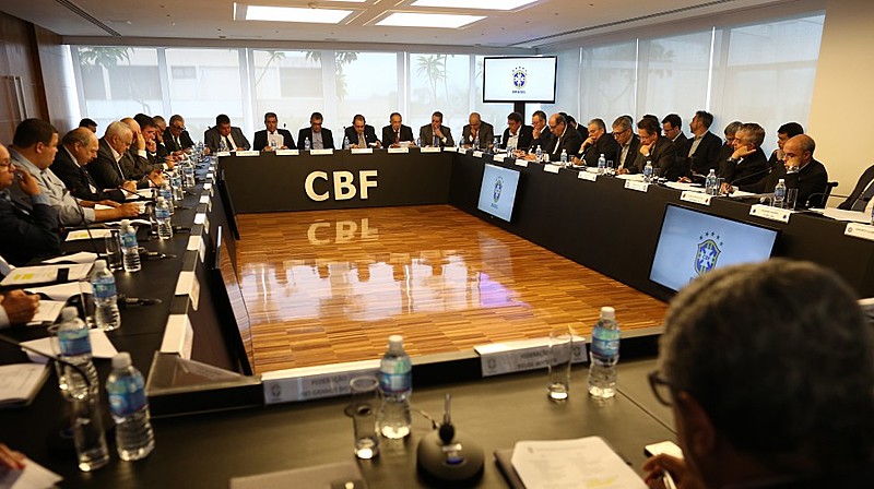 Reunião de conselho técnico da Série A na CBF
