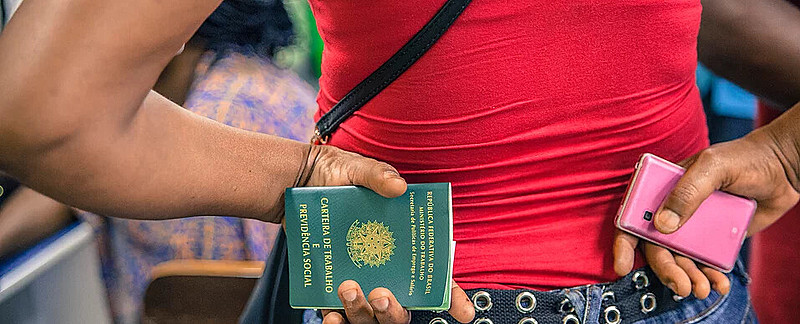 De 2.237 trabalhadores resgatados por meio das ações do MTE, 394 (35%) eram trabalhadores imigrantes