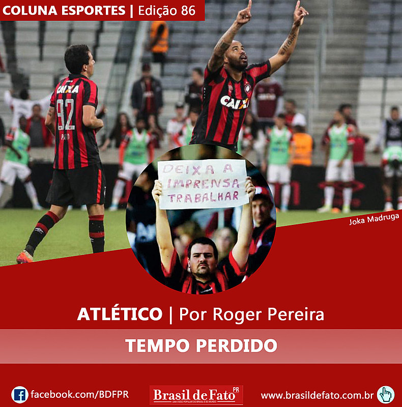 Róger é colunista esportivo do Brasil de Fato PR