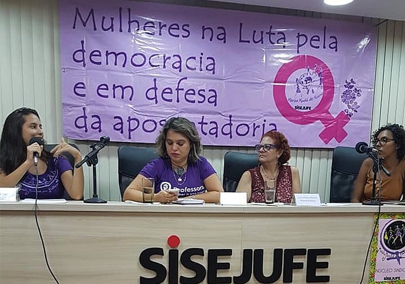 A centralidade do trabalho para as lutas feministas esteve no foco das discussões do evento de mulheres