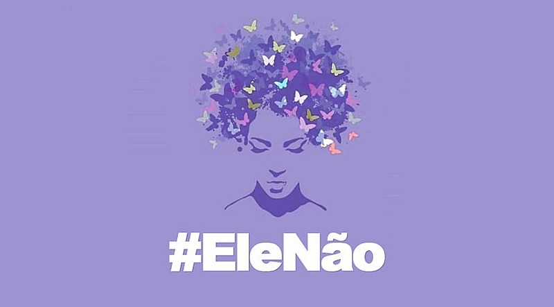 A campanha #EleNão mobiliza milhões de mulheres contra a candidatura misógina de Bolsonaro