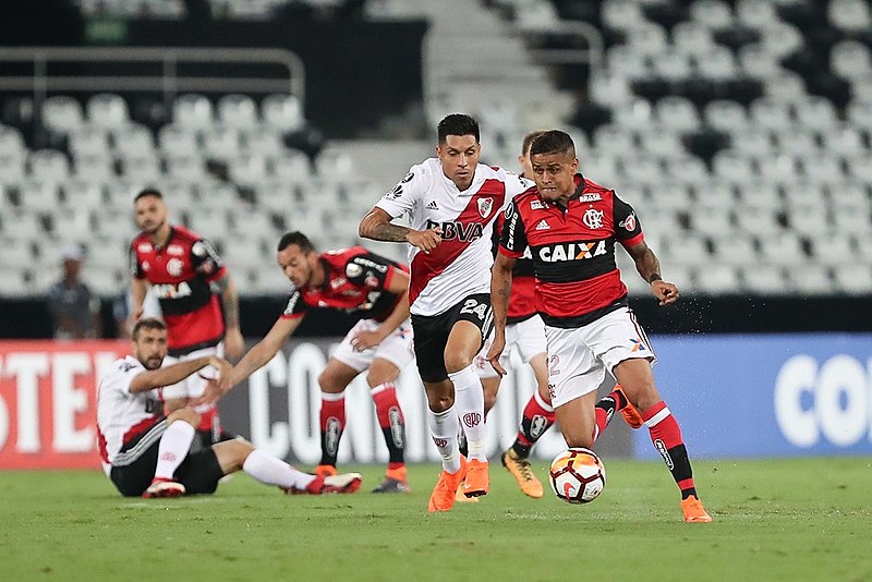 Flamengo e River Plate empataram em dois a dois nesta quarta-feira (28) pela Libertadores da América
