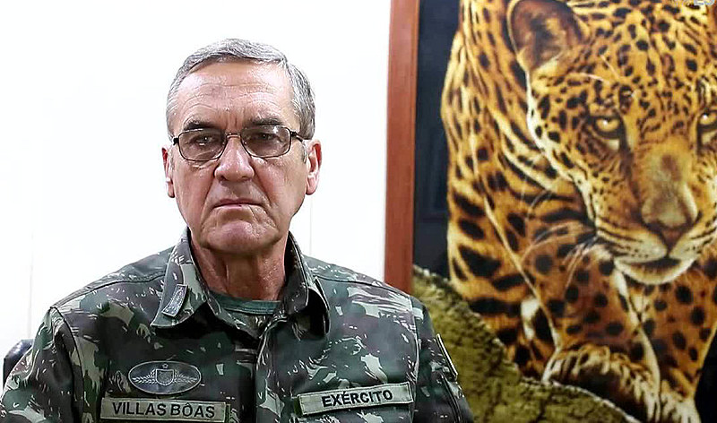 Comandante do Exército brasileiro, Eduardo Villas Bôas defendeu a quebra da ordem constitucional ocorrida em abril de 1964