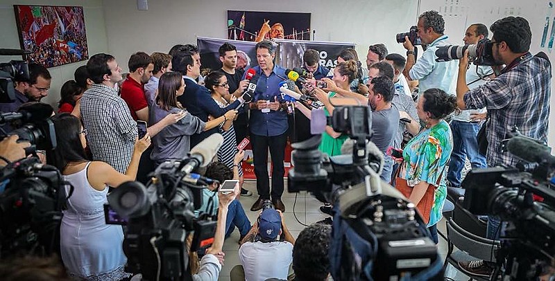 Ex-prefeito de São Paulo, Fernando Haddad (PT) disputa o segundo turno das eleições presidenciais com Jair Bolsonaro (PSL)