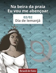 No dia 2 de fevereiro comemora-se o dia da Rainha dos Mares, o orixá feminino das religiões Candomblé e Umbanda