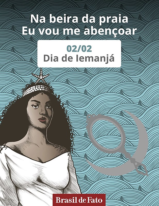 No dia 2 de fevereiro comemora-se o dia da Rainha dos Mares, o orixá feminino das religiões Candomblé e Umbanda