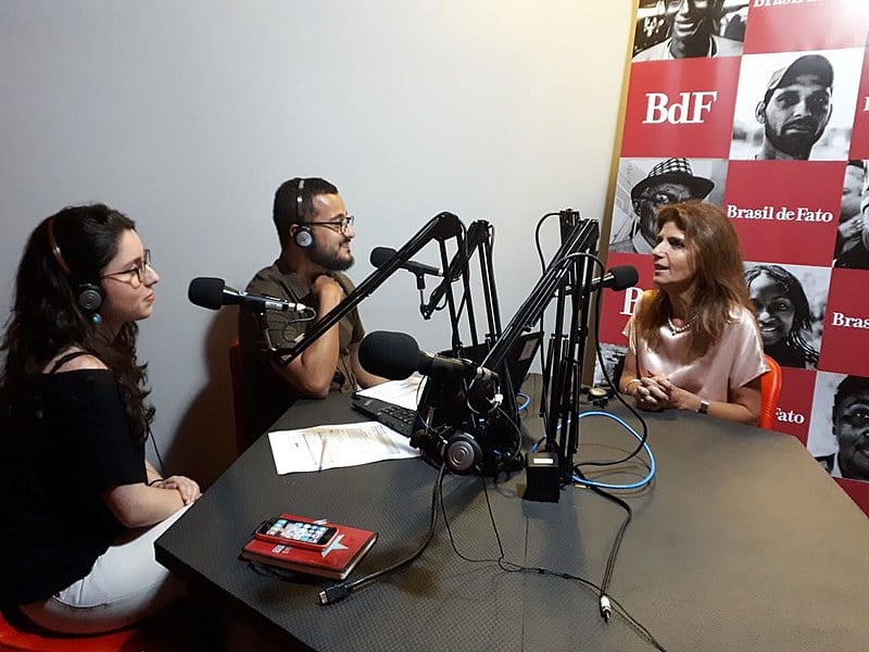 Ana Estela Haddad participou do programa No Jardim da Política, da Rádio Brasil de Fato
