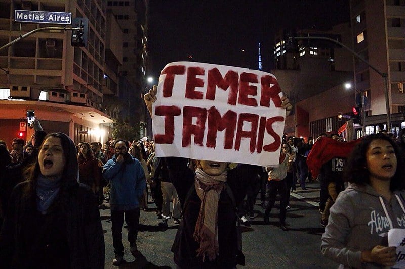 Só em São Paulo, três atos contra Temer ocorreram nesta semana