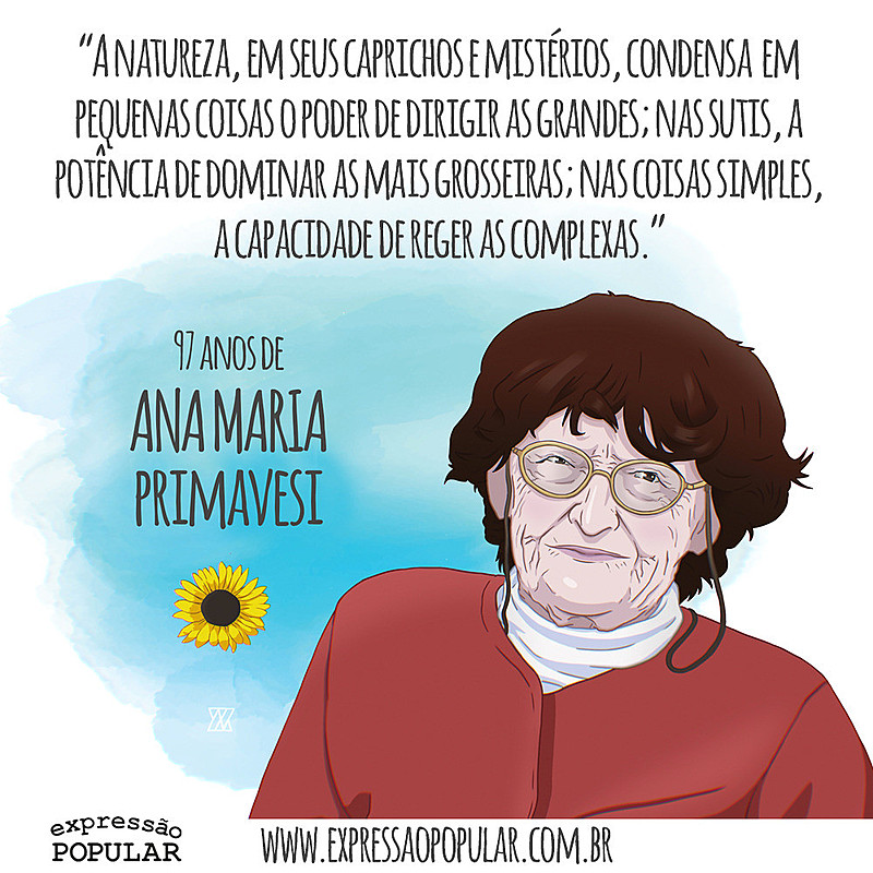 Parabéns a Ana Primavesi