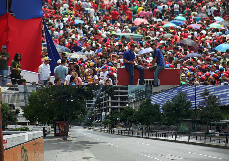 Caracas teve dia com intensas atividades políticas