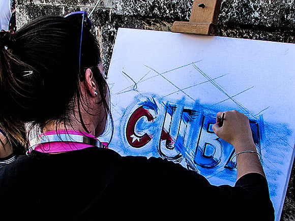 Arte contra o bloqueio dos EUA a Cuba