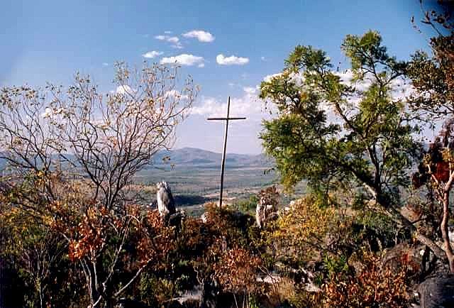 Morro da Cruz, um dos pontos turísticos do Parque