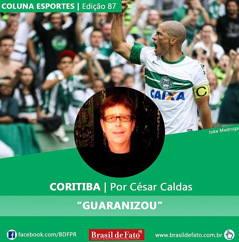 César é colunista esportivo do Brasil de Fato PR