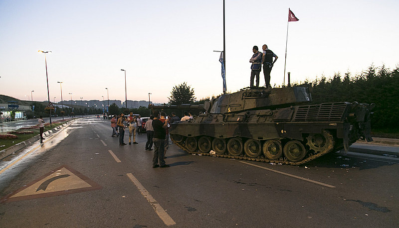 Tentativa de golpe militar na Turquia