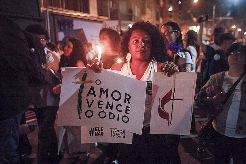 "Será uma espiritualidade política libertadora que possa com a força do amor vencer a barbárie"
