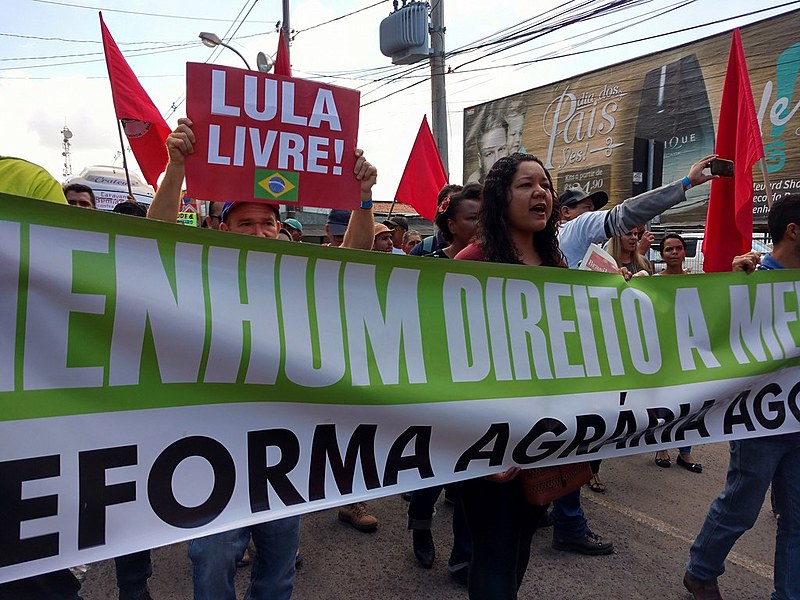 Caravana passou por Feira de Santana, na Bahia, a segunda cidade mais populosa da Bahia.