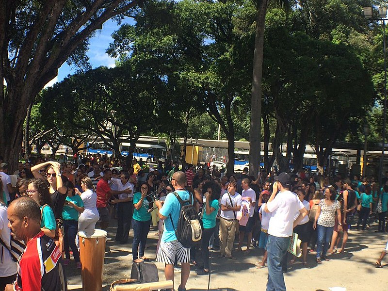 Concentração reuniu cerca de 1500 pessoas