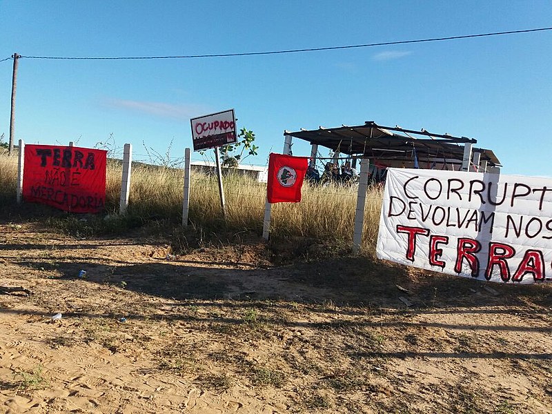 Sem-terra ocupam Perímetro Irrigado Santa Cruz de Apodi, no Rio Grande do Norte