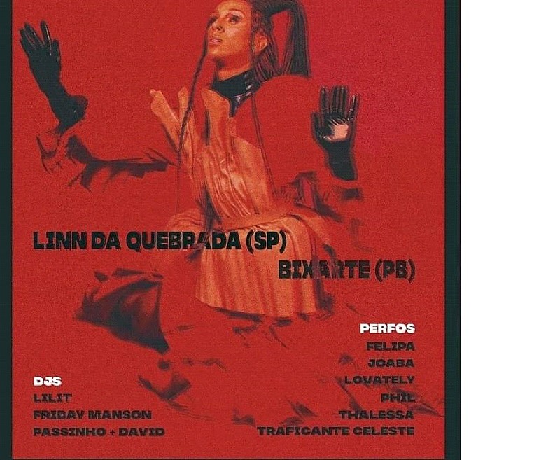 Muitas atrações são esperadas, como Linn da Quebrada e Bixarte