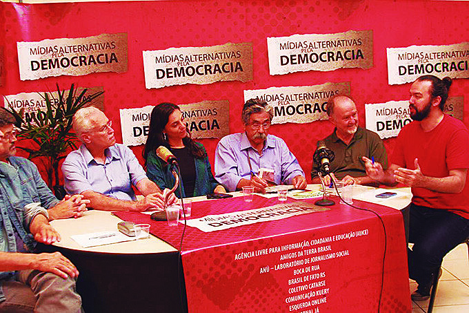 Mídias alternativas unidas pela democracia
