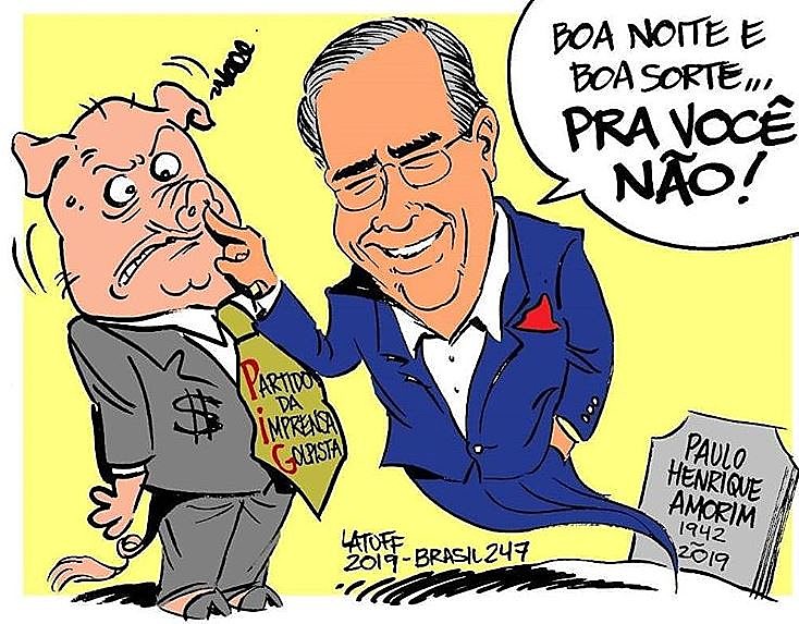 Luto: Paulo Henrique Amorim (1942-2019)