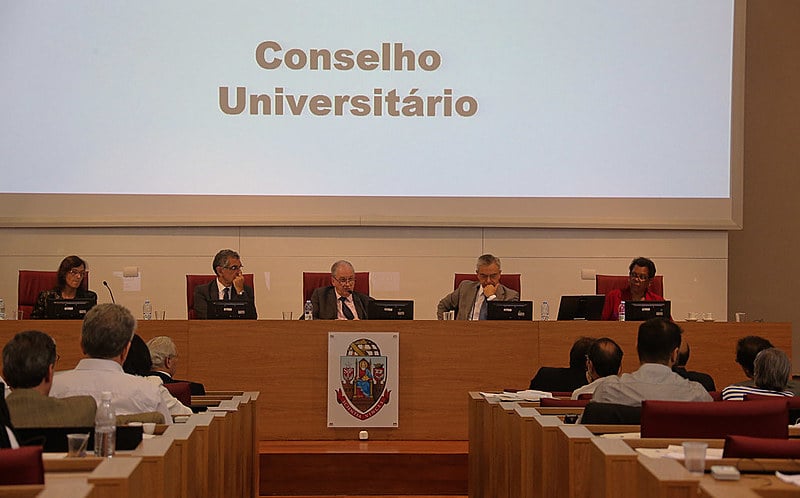 Reunião do Conselho Universitário da USP