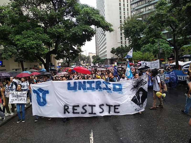 A eleição para reitor na Unirio aconteceu em abril