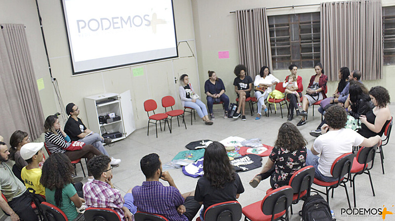 As oficinas, que aconteceram por cerca de dois meses, são parte da programação interdisciplinar do cursinho Podemos +