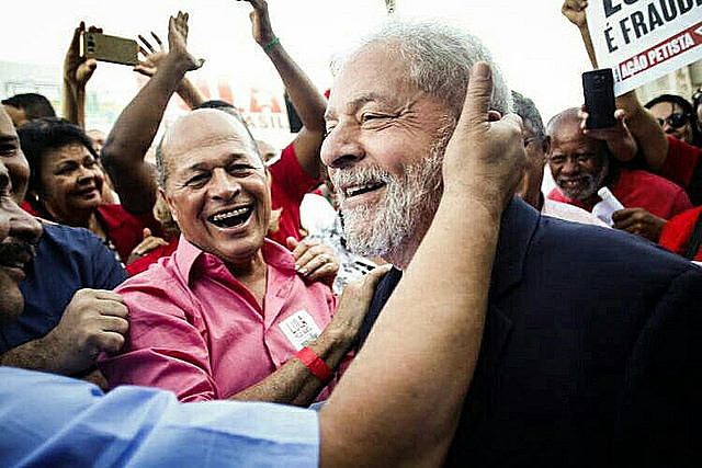 Ex presidente Lula da Silva estuvo en Caravana por el Nordeste brasileño entre los días 17 de agosto y 5 de septiembre