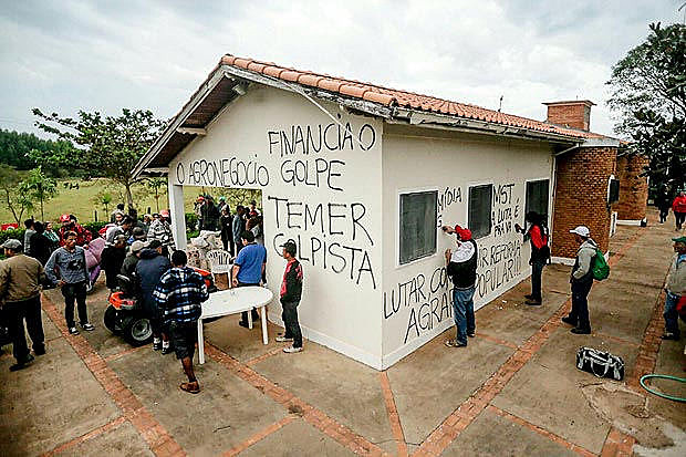 Ocupación hace parte de la Jornada Nacional de Luchas organizada por el MST en todo el país este martes (25)