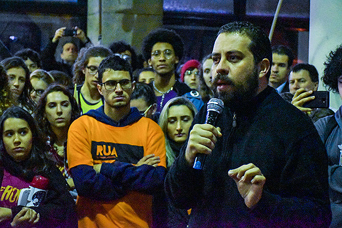 Boulos conversou com estudantes na UFRGS sobre o projeto Future-se