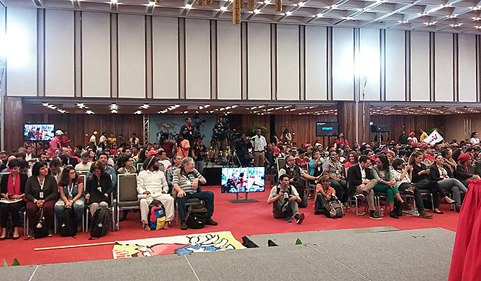 Ao todo, 151 delegados de 38 países participaram do encontro na capital venezuelana