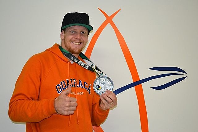 O atleta, natural de Guarapuava, conquistou um dos mais importantes títulos da carreira