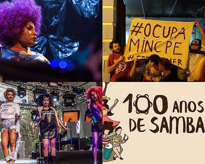 Da música aos protestos contra o fechamento do MinC, a cultura voltou a ser protagonista dos momentos políticos