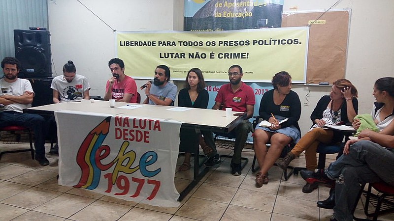 Coletiva de imprensa aconteceu no Sindicato dos Profissionais da Educação do Estado do Rio de Janeiro