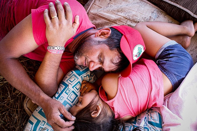 Jonimar, pai da Raquel: "A gente muda muito quando é pai. Essa luta aqui é pra ela".