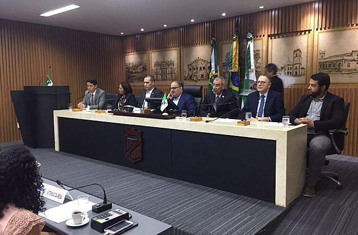 Parlamentares e instituições discutiram segurança pública em audiência convocada pelo Sindguardas