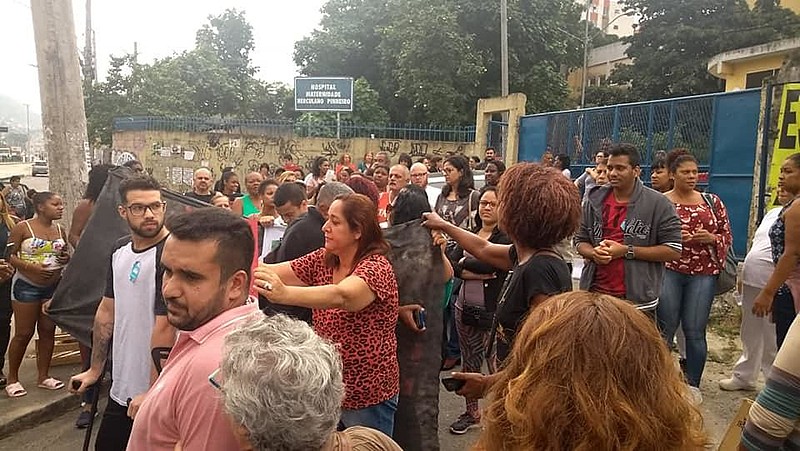 Segundo moradores, mais de dez comunidades serão atingidas com o fechamento da maternidade Herculano Pinheiro