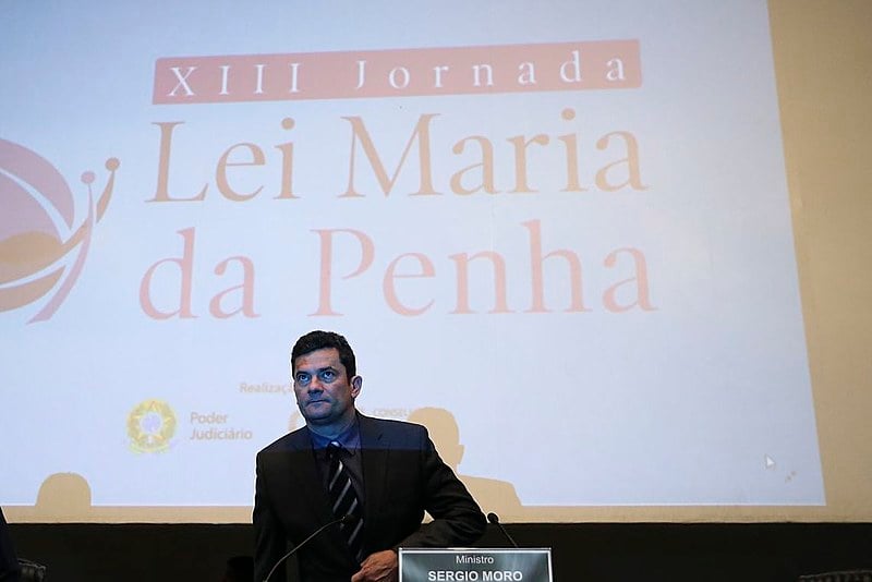 Sérgio Moro reafirmou opinião, nesta quarta (08), durante a abertura da 13ª Jornada Lei Maria da Penha